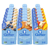 Gerber baby pouches Apple Sweet Potato Cinnamon ready-to-eat on-the-go toddler meals