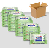 Germisept Advanced 75 percent wipes pack enabling quick hand sanitizing on the go