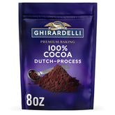 Ghirardelli baking cocoa powder with 100 percent cocoa for rich, deep brownies and cakes.