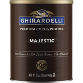 Ghirardelli Majestic Dutch-Processed Cocoa Powder 2lb pack for baking rich flavor.