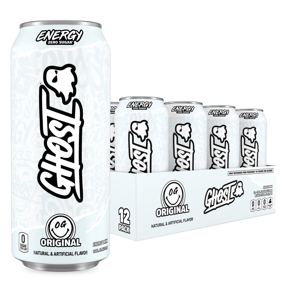 Ghost Energy 16oz can front view for quick, clean energy and focus