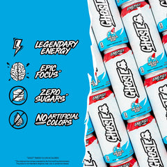 GHOST Merica Pop 12-pack case ready for on-the-go energy