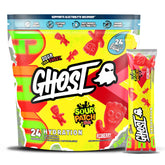 GHOST Hydration Sour Patch Kids Redberry stick provides tasty electrolytes for workouts.