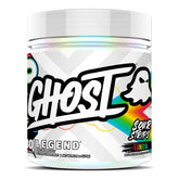 GHOST Legend Pre-Workout tub front view for energizing workouts