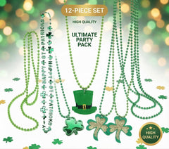 Giga Gud classic green shamrock beads add festive touch to gatherings