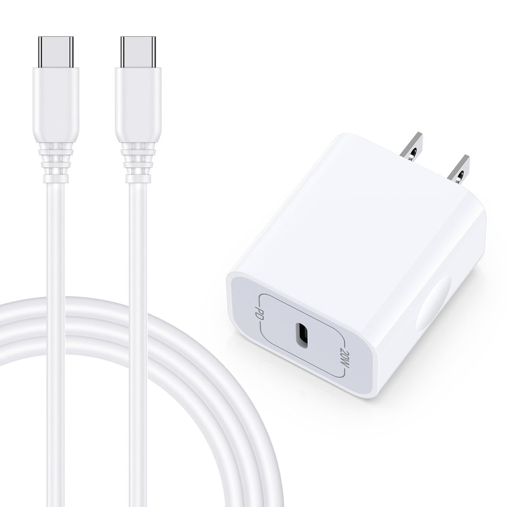 GiGreen Samsung fast charger block with USB-C wall plug for rapid Galaxy charging.
