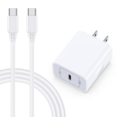 GiGreen Samsung fast charger block with USB-C wall plug for rapid Galaxy charging.