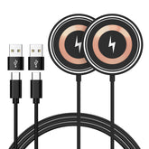 GiGreen magnetic charger pad for iPhone provides precise alignment for quick charging.