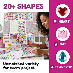 Gikboup variety of shapes and colors for creative crafting.