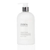 Gilchrist & Soames Zero Percent Conditioner bottle on a bathroom shelf for silky hydration.