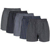 Gildan men's boxers cotton weave close-up for breathable comfort.