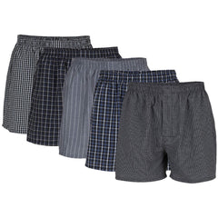Gildan men's boxers cotton weave close-up for breathable comfort.