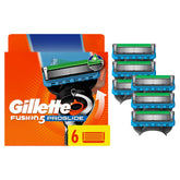 Gillette Fusion5 ProGlide blade-refill-6-pack for a smooth, long-lasting shave.