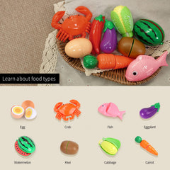 GILOBABY utensils set helps toddlers practice stirring and serving.