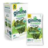 GimMe seaweed grab-and-go avocado oil sea salt pack for keto-friendly snacking.