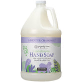 Ginger Lily Farms hand soap pump bottle with lavender chamomile provides a calming, gentle cleanse.