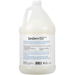 Ginger Lily Farms ZeroDerm foamy lather indicating rich hydration for skin.