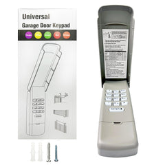 GIOATY universal keypad front view with large backlit keys for easy entry.