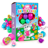 Giraffe Manufacturing 100-pack eggs in bright colors for lively Easter hunts