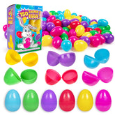 Giraffe Manufacturing 150-pack fillable Easter eggs for hunts