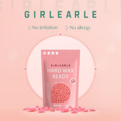 GIRLEARLE rose oil beads close-up highlighting skin-friendly formula.