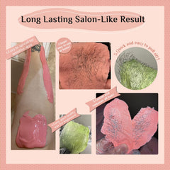 GIRLEARLE rose wax beads for effective hair removal on coarse hairs.
