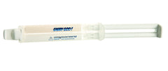 Gishy Goo syringe kit close-up for simple bracket relief and comfortable application.