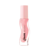 Gisou Honey Infused Lip Oil bottle close-up highlighting rich hydration.