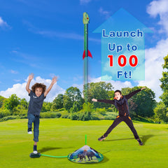 Gizzjoy dino-rockets four-count for safe, energetic launches and reuse.