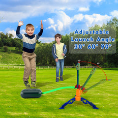 Gizzjoy-launch-stand-legs provide sturdy setup for backyard launches.