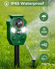 G-Jyuncyou IP65 weatherproof housing protects against rain and snow