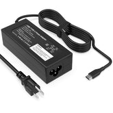 GKLSPL 45W USB-C charger with PD fast charging for compatible laptops.