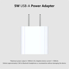 GKW wall outlet plug demonstrates quick, convenient charging at home or on the go.