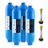 GLACIER FRESH RV water filter with hose protector for safer drinking water on the go
