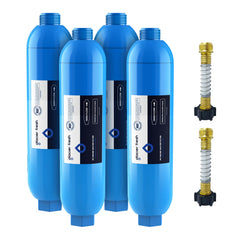 GLACIER FRESH RV water filter with hose protector for safer drinking water on the go