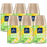 Glade Automatic Spray Refill Radiant Bloom 6.2 oz for effortless fragrance all day