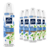 Glade Clean Linen bottle showing the scent for a fresh room