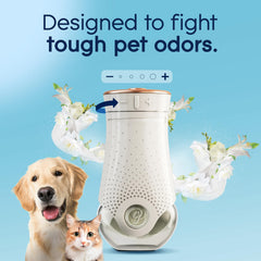 Glade Pet Fresh PlugIns warmer plugged in to distribute scent