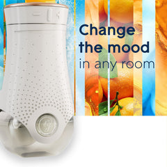 Glade Coastal Sunshine Citrus refill bottle close-up