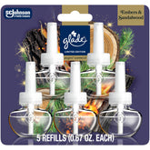 Glade PlugIns Embers and Sandalwood refill front view for lasting fragrance