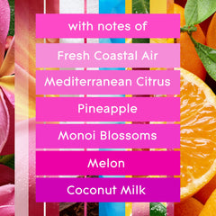 Exotic Tropical Blossoms refill provides continuous fragrance throughout the day