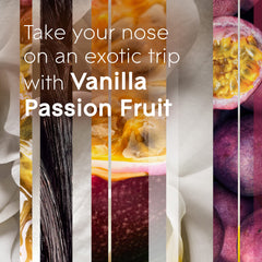 Glade PlugIns Vanilla Passion Fruit warmer suits living rooms and bathrooms.