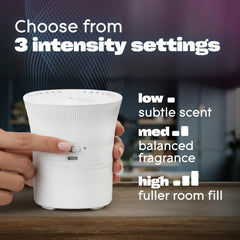 Glade Scent Flow PlugIns boost button highlighted for extra fragrance when needed.