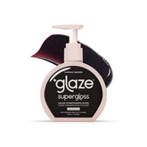 Glaze Supergloss with dispensing pump for easy, mess-free color application.
