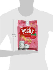 Glico Pocky strawberry cream sticks ideal as grab-and-go snack.