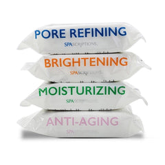 Global Beauty Care Spascriptions towelettes with collagen for firmer-looking skin
