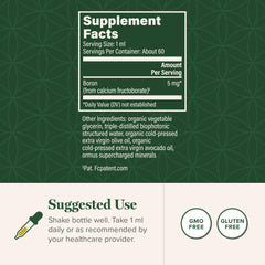 Capsules being poured to illustrate easy daily use