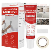 Globalcom heavy-duty adhesive close-up cap and texture for strong bonding