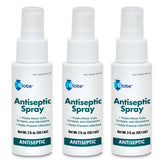 Globe antiseptic spray 3-pack bottles ready for wound care on the go