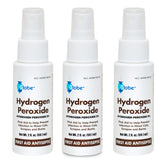 Globe hydrogen peroxide 3percent spray bottle front view for quick minor wound care.